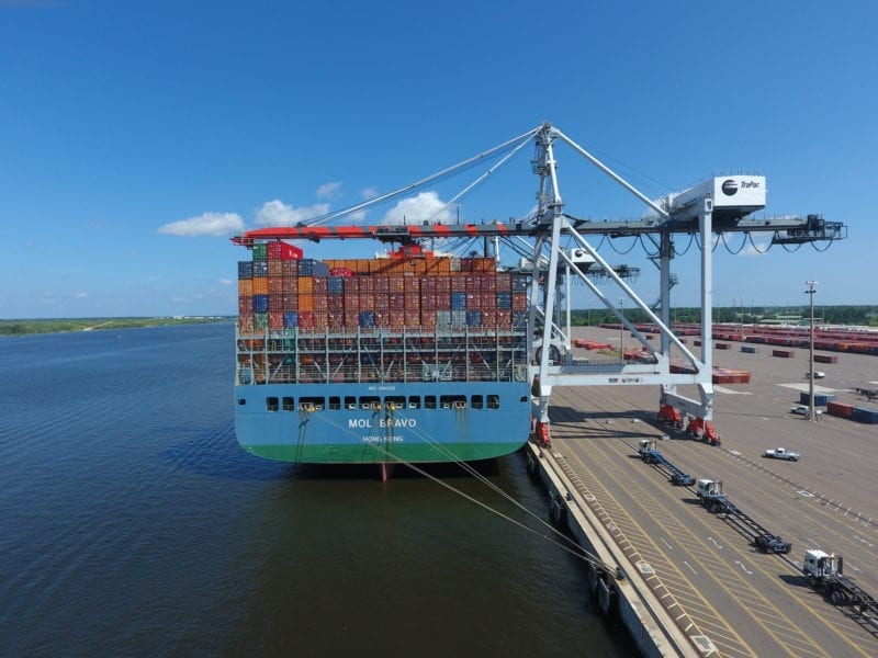TraPac Jacksonville Ship-to-Shore Crane